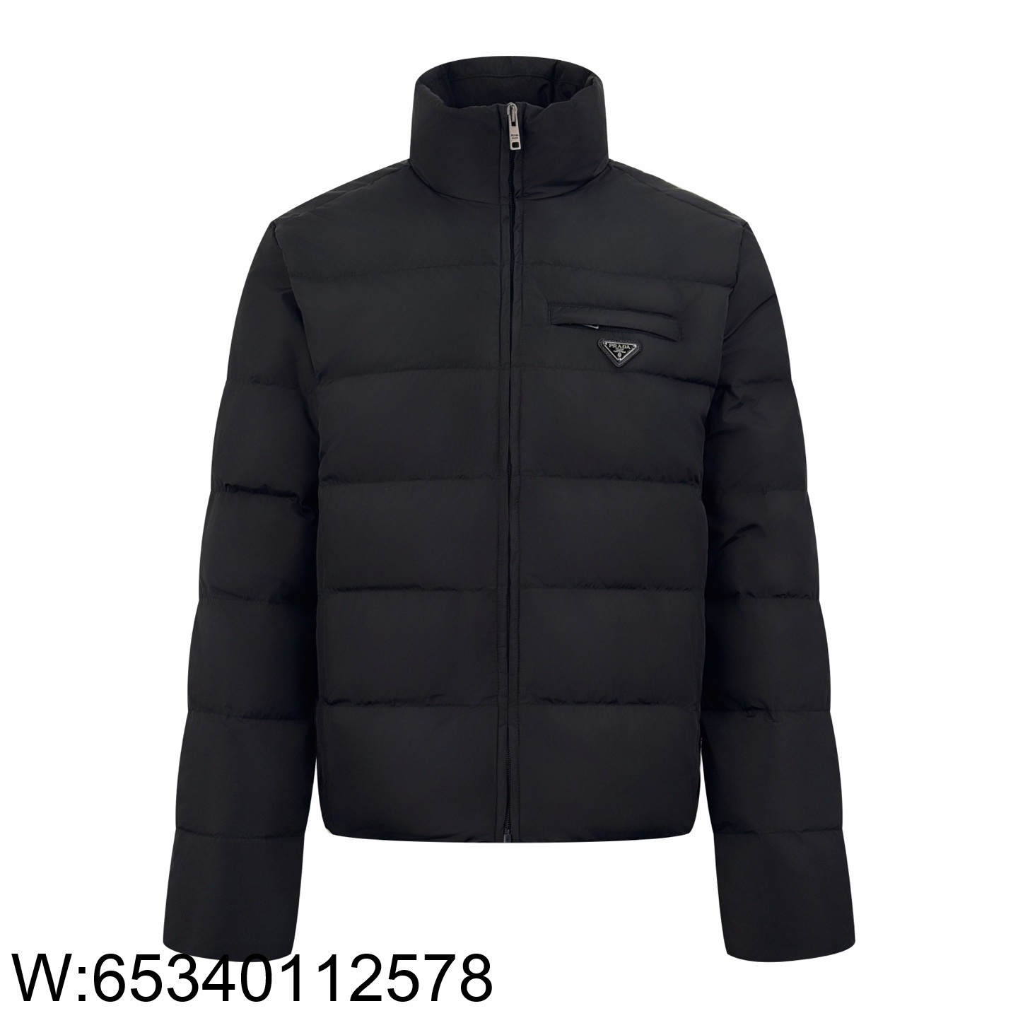 [잔디집2] 프라다 리나일론 다운 자켓 패딩 블랙 SGC933 1WQ9 F0002