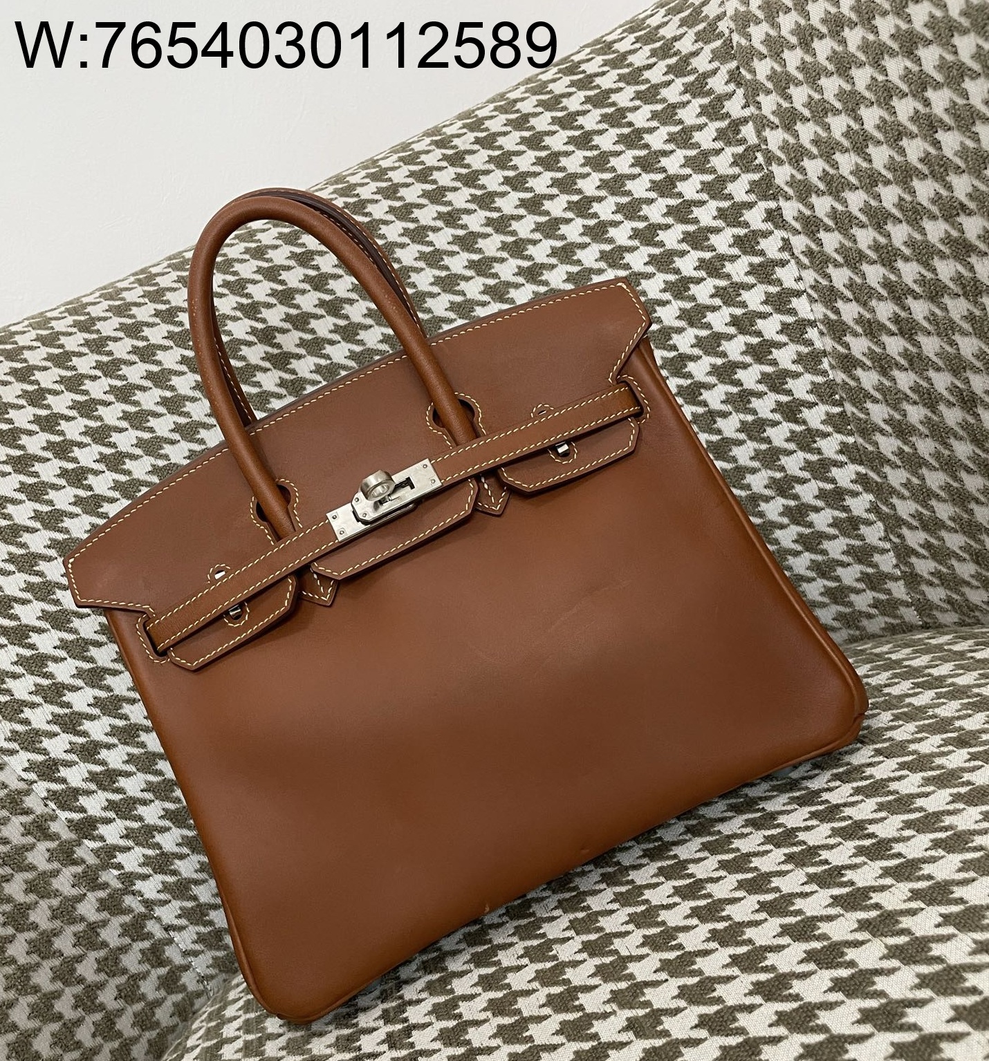 [장인의집] 에르메스 버킨 25 은장 MAP 브라운