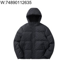 [흰] 디올 오블리크 후드 패딩 ...