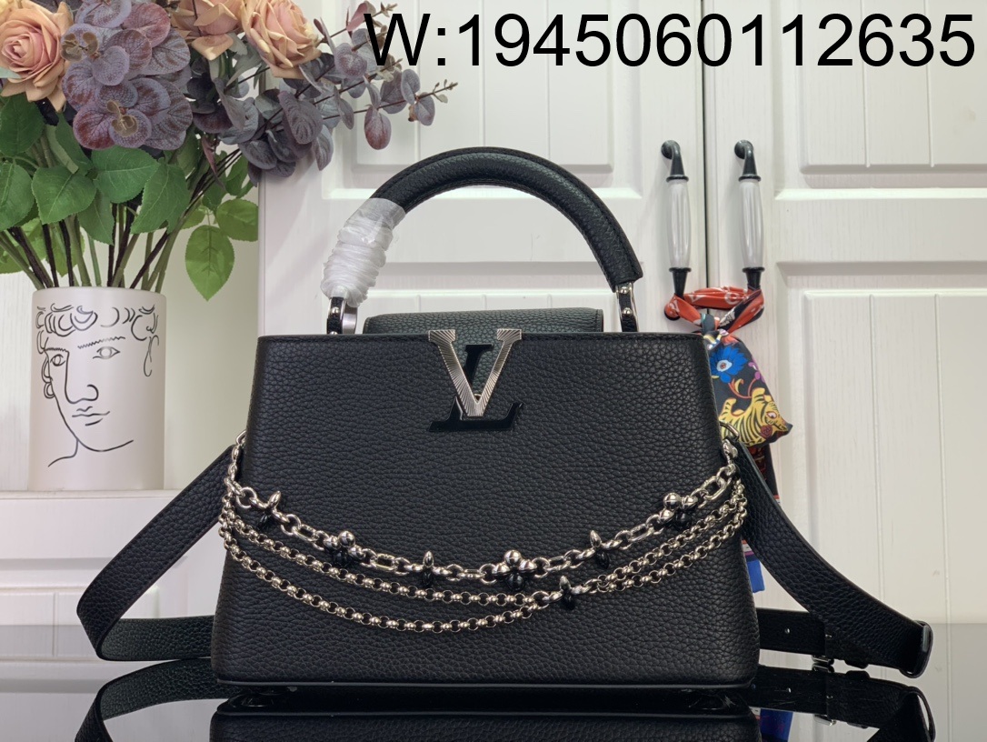 [88factory] 루이비통 카퓌신 BB M26351 17.3*9*27cm 블랙