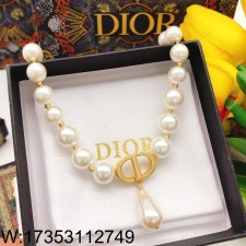 AGG 디올 CD 진주 목걸이 신주소재