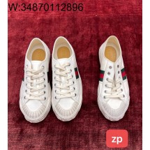 [WZ1] 구찌 리도 캔버스 스니커즈 화이트 남성용