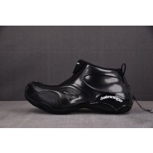 【XA】발렌시아가 바스켓볼 라운드토 지퍼 디자인 블랙