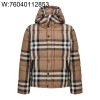 [잔디집2] 버버리 클래식 체크 소매 탈부착 패딩 브라운