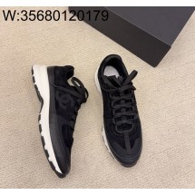 [AN3] 샤넬 25A CC로고 배색 이음 스니커즈 운동화 블랙