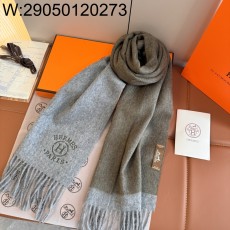 AGG 에르메스 H 자수 캐시미어...