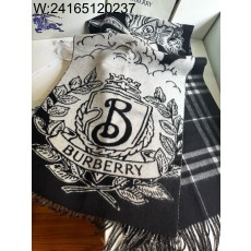 AGG 버버리 양면 캐시미어 스카...