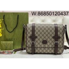 [JHL] 구찌 GG 슈프림 메신저백 베이지 에보니 658542 28*24*5cm