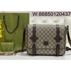 [JHL] 구찌 GG 슈프림 메신저백 베이지 에보니 658542 28*24*5cm