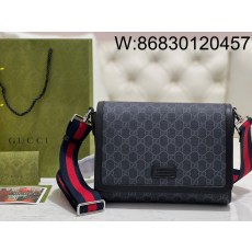 [JHL] 구찌 GG 크로스바디백 블랙 슈프림 771167 20*27*8cm