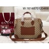 [JHL] 구찌 GG 엠블럼 미디움 브리프케이스 베이지 다크 브라운 821149 40*30*6cm