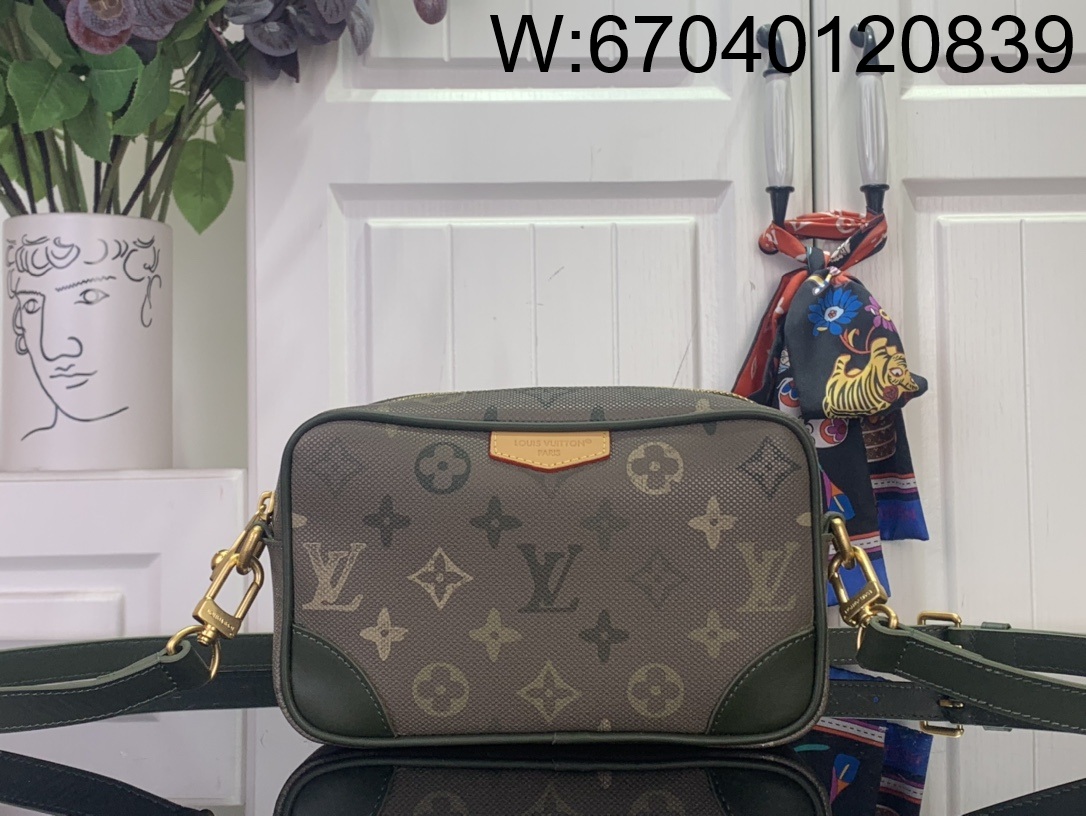 [88factory] 루이비통 트로카데로 웨어러블 월릿 M26937 그린 20*13*6.5cm