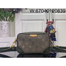 [88factory] 루이비통 트로카데로 웨어러블 월릿 M26937 그린 20*13*6.5cm