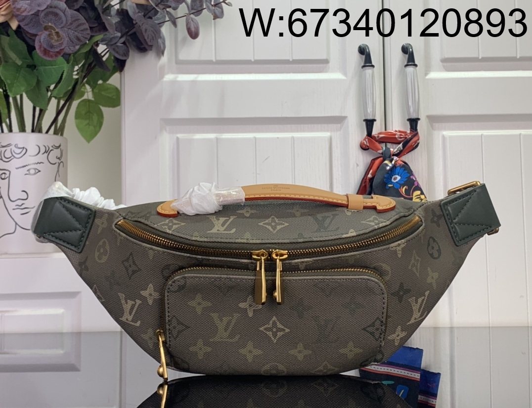 [88factory] 루이비통 러시 범백 M26933 그린 15*8*30cm