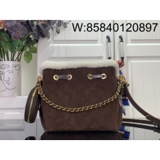 [88factory] 루이비통 벨라 스웨이드 M26684 다크 브라운 22*14*19cm