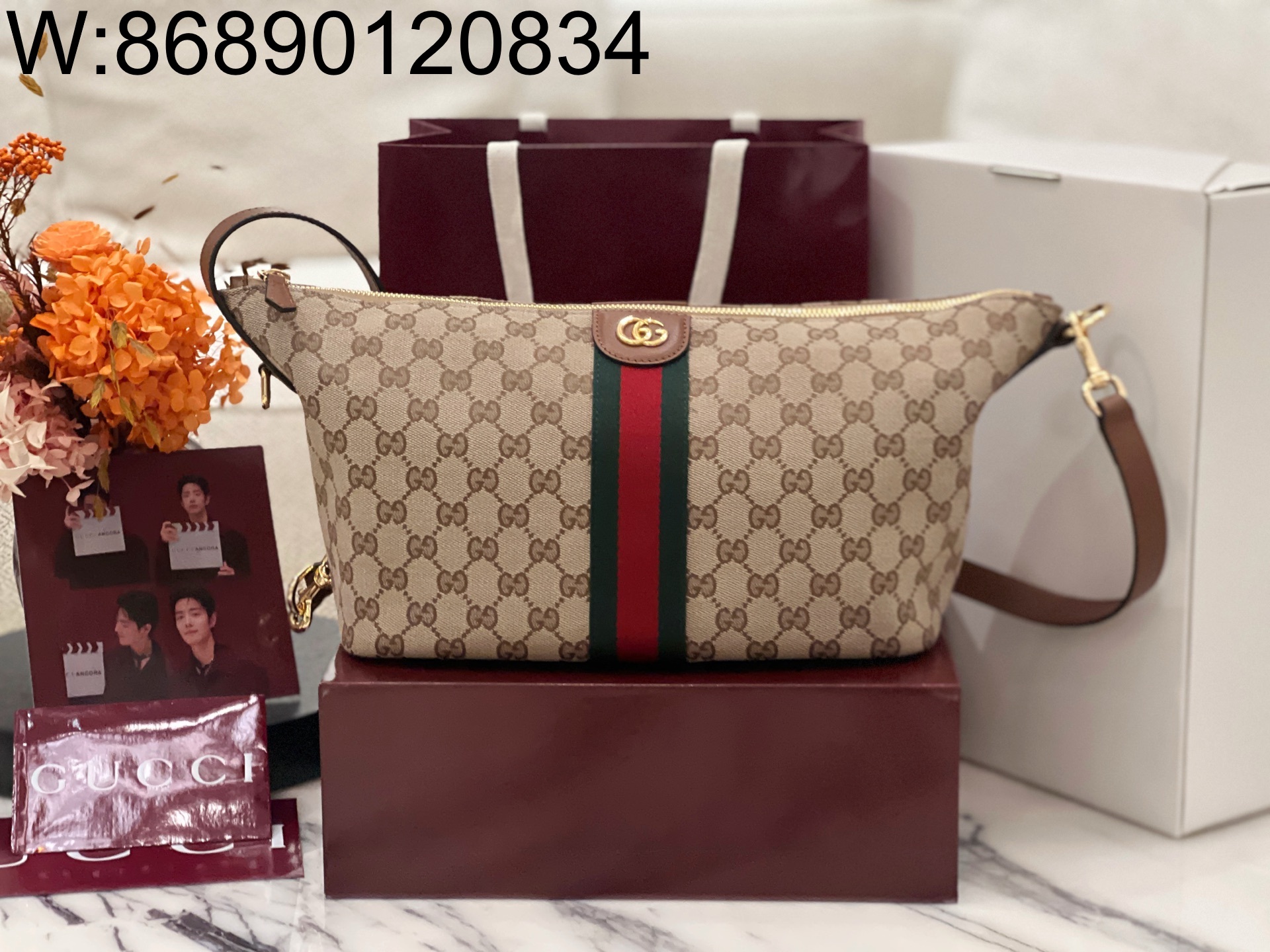 [JHL] 구찌 배니티 미디엄백 탑 핸들백 861775 19*10*9cm