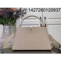 [88factory] 루이비통 카퓌신 MM 수플 M14371 33*24*12cm 베이지