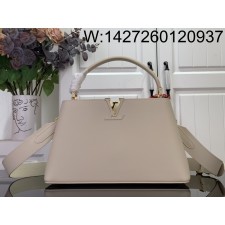 [88factory] 루이비통 카퓌신 MM 수플 M14371 33*24*12cm 베이지