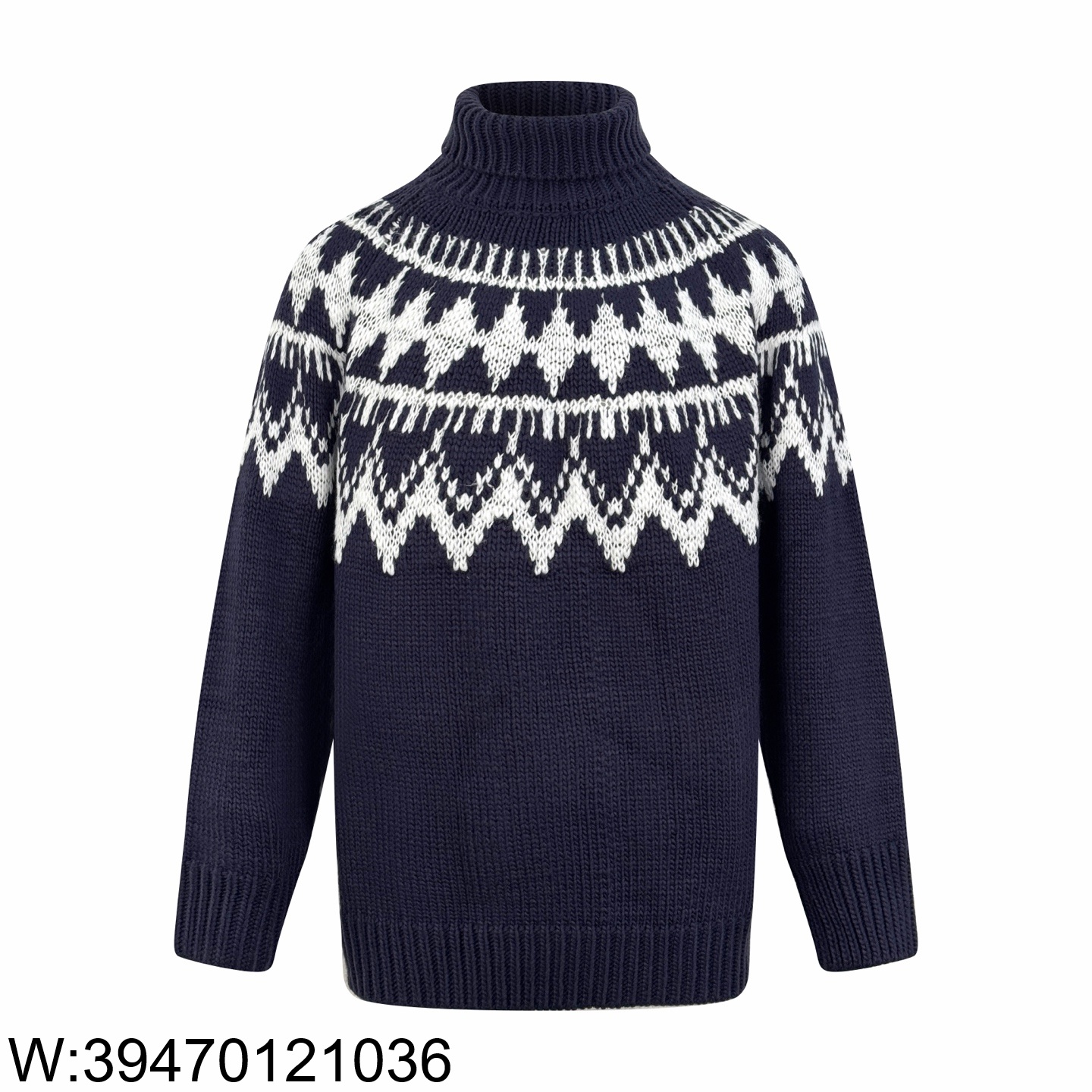 [잔디집2] 디올 DiorAlps 터틀넥 스웨터 니트 514S41A2011 네이비