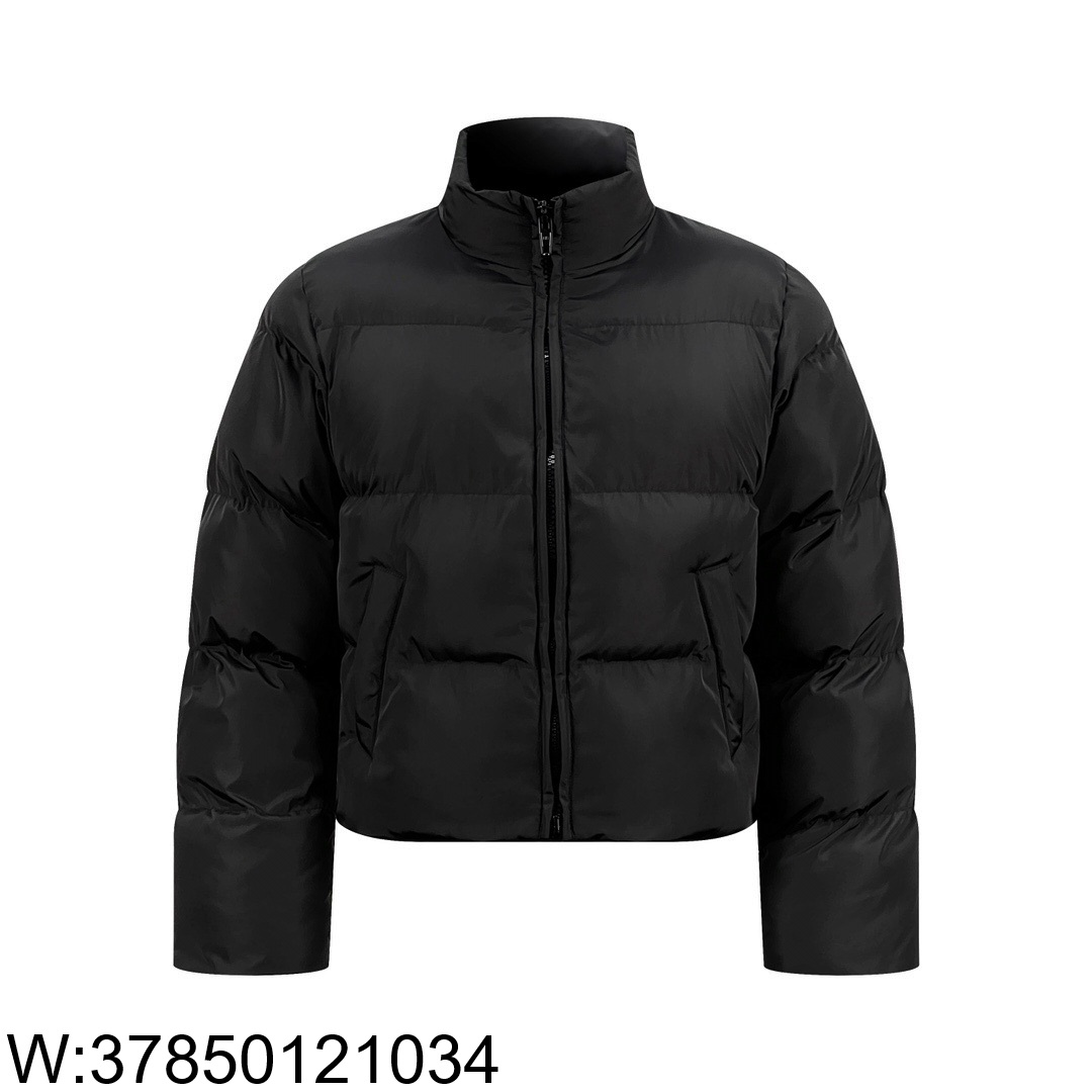 [잔디집2] 발렌시아가 SHRUNK 푸퍼 코튼 숏 자켓 패딩 블랙