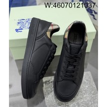 [152] 버버리 레더 세트 스니커즈 블랙 샌드 베이지