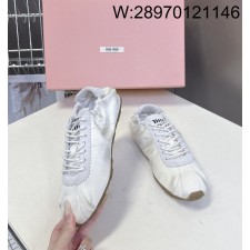 [AN3] 미우미우 캐쥬얼 가벼운 스니커즈 화이트