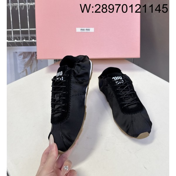 [AN3] 미우미우 캐쥬얼 가벼운 스니커즈 블랙