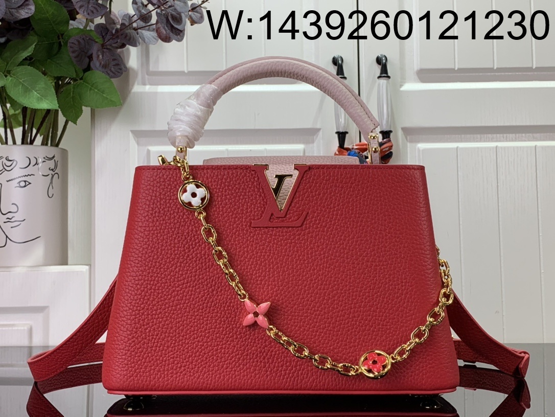 [88factory] 루이비통 카퓌신 스몰 M20708 레드 27cm