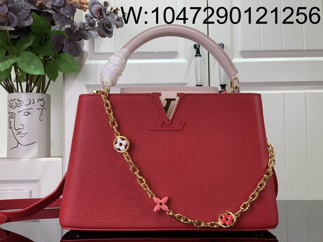 [88factory] 루이비통 카퓌신 미디엄 M20708 레드 31.5*20*11cm