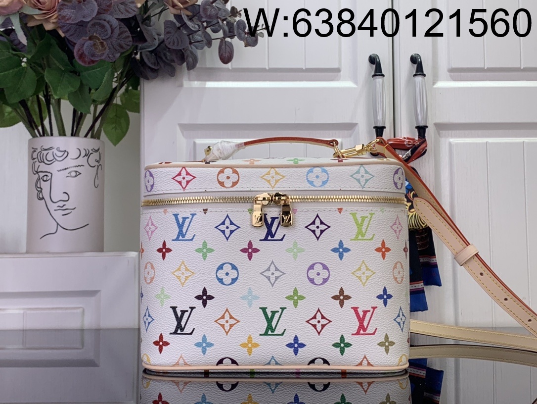 [88factory] 루이비통 나이스 나노 스몰 화이트 M28340 M42265 24*18*14.5cm