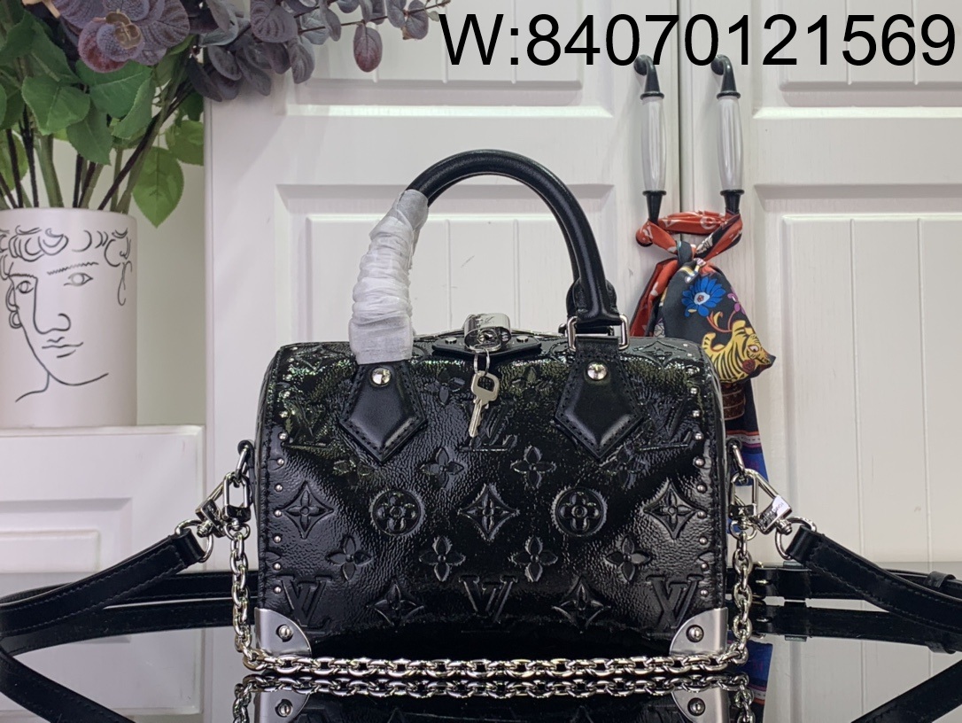 [88factory] 루이비통 스피디 트렁크 20 M27921 블랙 13.5*11*20.5cm