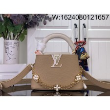 [88factory] 루이비통 카퓌신 미니 M25461 21*14*8cm 베이지