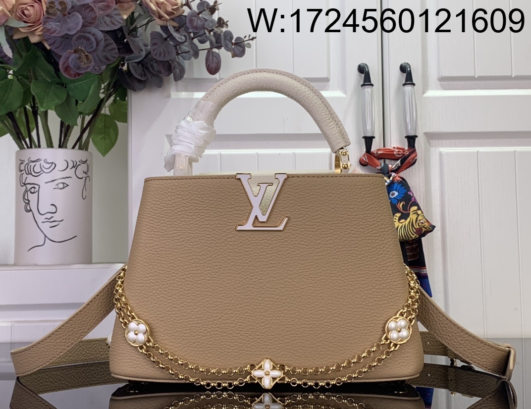 [88factory] 루이비통 카퓌신 BB M25461 17.3*9*27cm 베이지