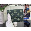 [88factory] 루이비통 빅토린 월릿 흑녹색 M14793 11.5*9*2.5cm