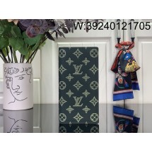 [88factory] 루이비통 브라짜 월릿 장지갑 흑녹색 M61697 19*10cm