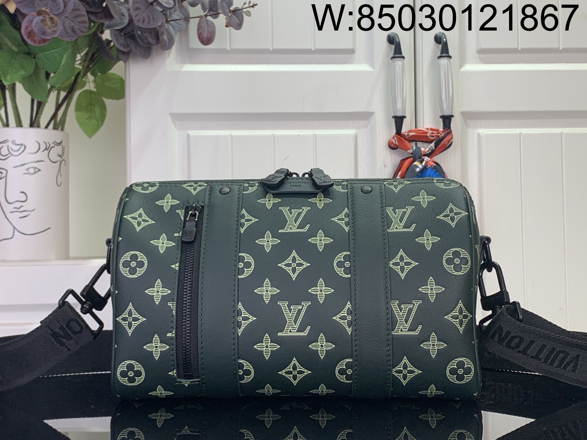 [88factory] 루이비통 시티 키폴 M27184 27.5*16.5*15cm 흑녹색