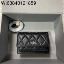 [dxg] 발렌시아가 BB 퀼팅 백 20*8*16cm 블랙 양가죽