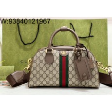 [JHL] 구찌 오피디아 미디움 GG 탑 핸들 백 베이지 에보니 GG 슈프림 724575 32.5*20*16cm