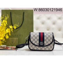 [JHL] 구찌 오피디아 GG 미니 숄더백 베이지 블루 772239 19*13*5cm