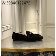 [QR5009] 디올 디올알프스 디올 보이 로퍼 스웨이드 카프스킨 블랙 여성용