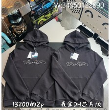 V공장 루이비통 엠벨리시드 시그니처 후드티 1AJCFQ 블랙