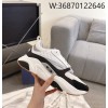 [327] 디올 B22 스니커즈 화이트 블랙 카프스킨 남성용 4cm