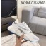 [327] 디올 B22 스니커즈 화이트 스카이 블루 카프스킨 남성용 4cm