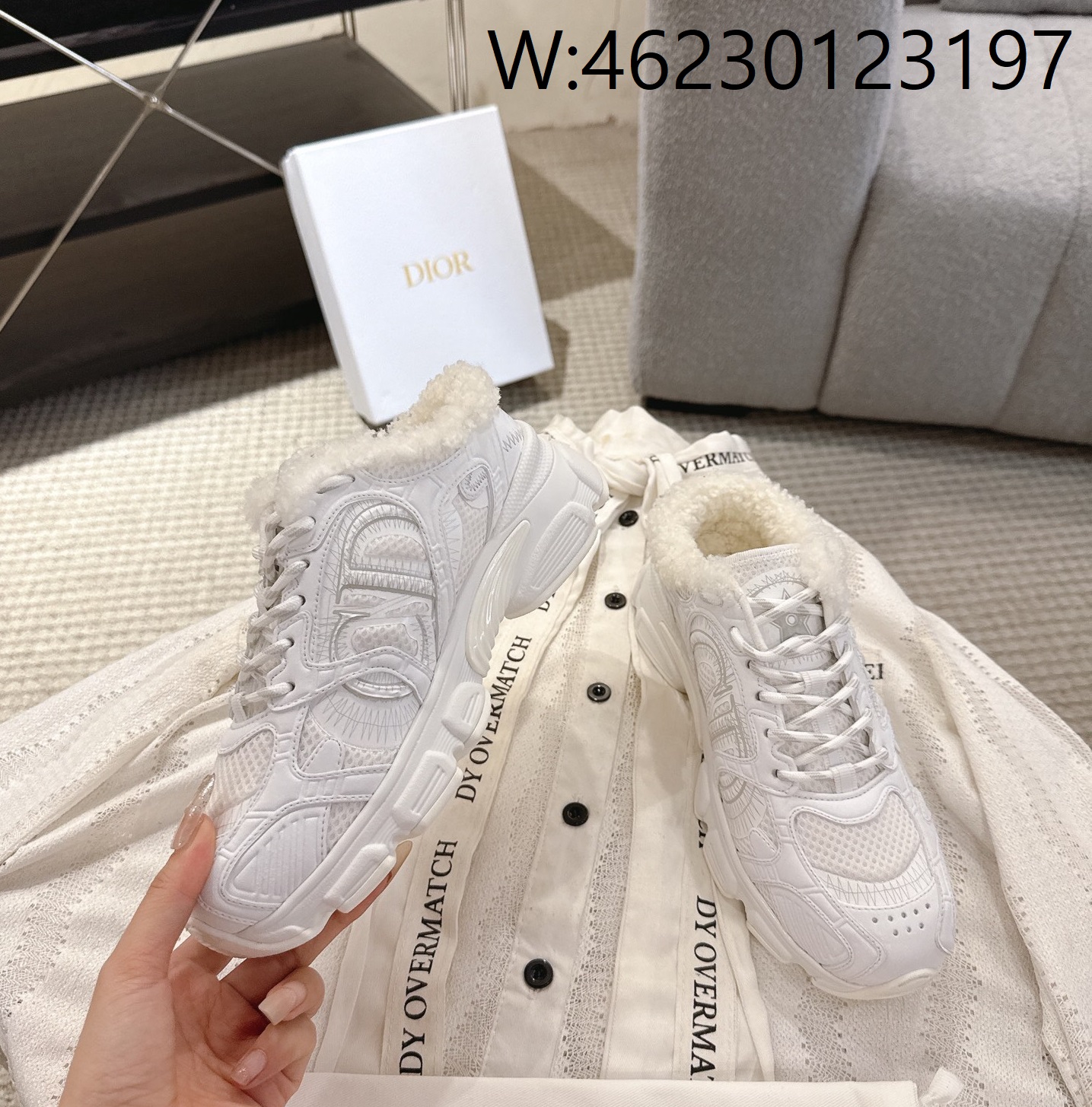 [327] 디올 디올알프스 디올 크로노 스니커즈 메쉬 올흰