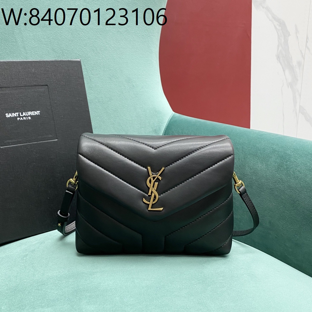 Pomegrante 생로랑 루루 미니 숄더백 467072 20*6*15cm 블랙 금장