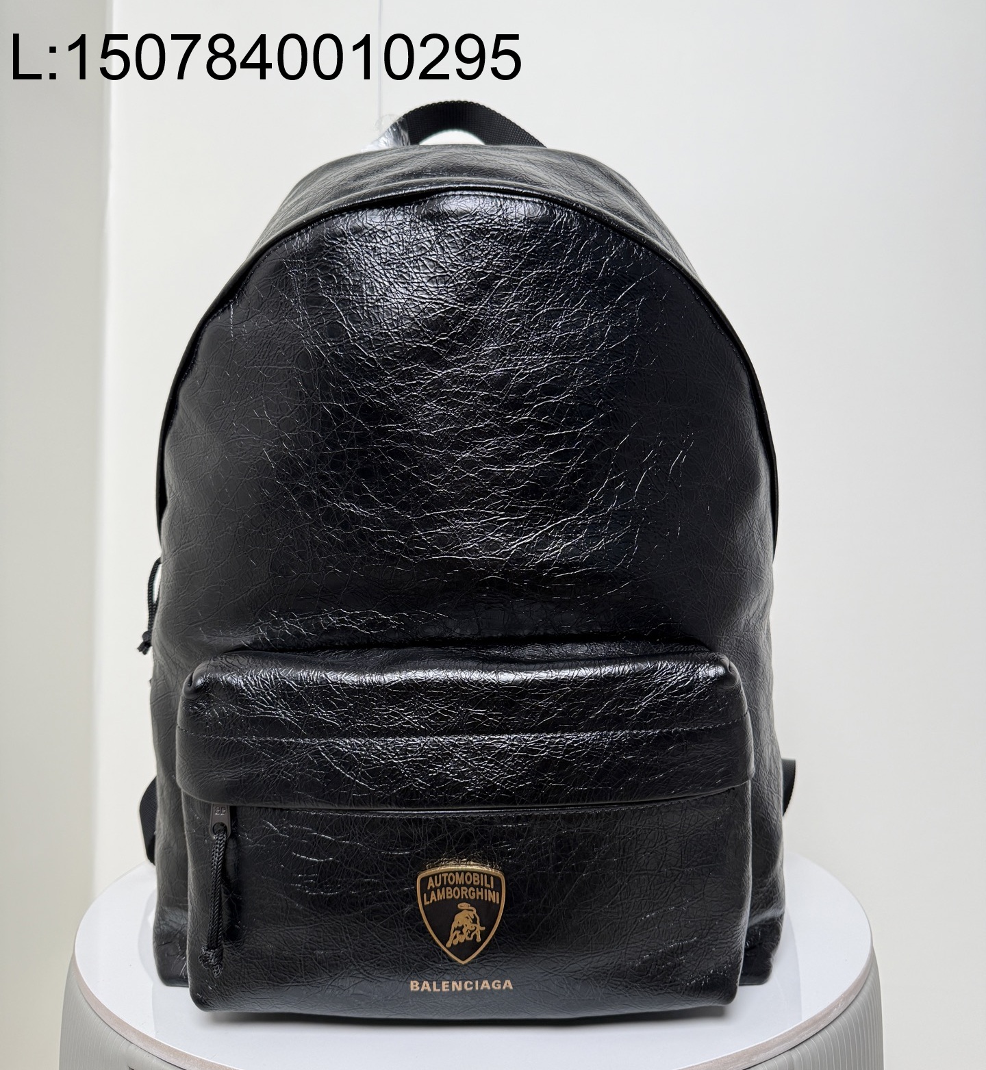 [dxg] 발렌시아가 x 오토모빌리 람보르기니 익스플로러 백팩 블랙 35*47*18cm