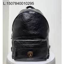 [dxg] 발렌시아가 x 오토모빌리 람보르기니 익스플로러 백팩 블랙 35*47*18cm