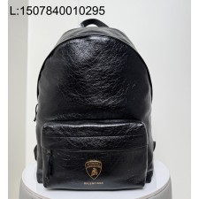 [dxg] 발렌시아가 x 오토모빌리 람보르기니 익스플로러 백팩 블랙 35*47*18cm