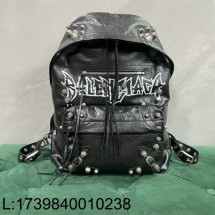 [dxg] 발렌시아가 르 카골 맨 백팩 DIY 메탈 블랙 35*45.9*18cm