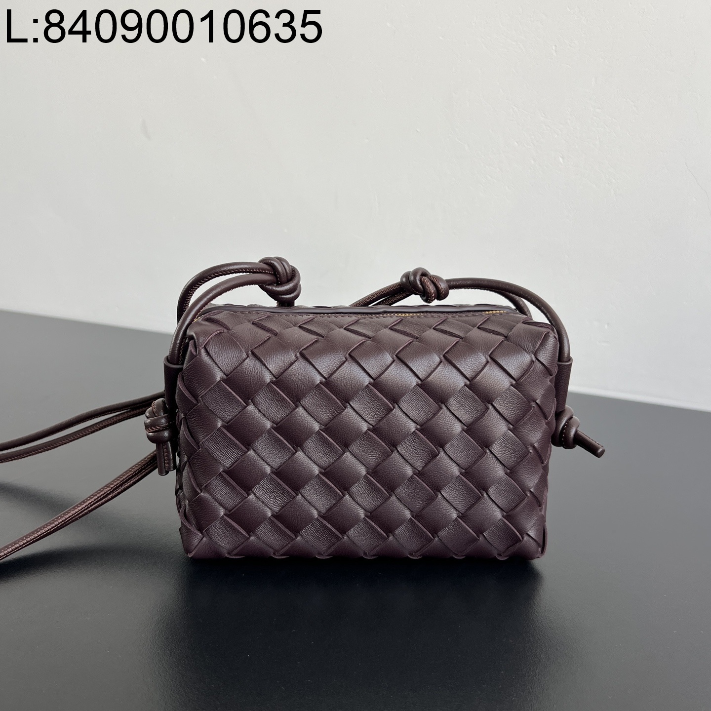 징 팩토리 보테가베네타 미니 루프백 카메라백 723547 17*10*6cm 와인